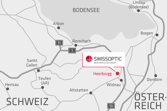 Anfahrt Swissoptic